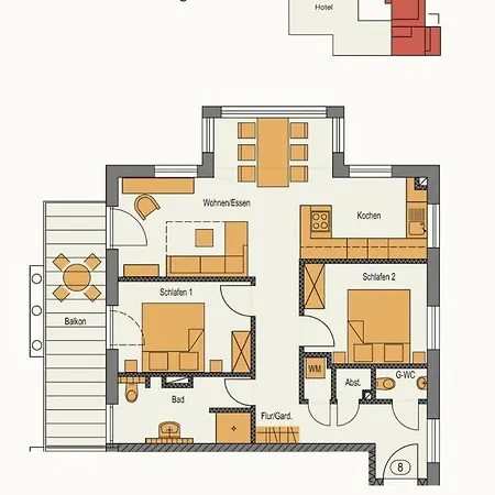 Holiday home Rodehuus 8 *